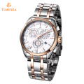 Reloj de hombre de acero inoxidable de lujo de moda 72430